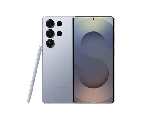 سامسونج جالاكسي اس 25 الترا، 5 جي، 256 جيجا، أزرق سماوي تيتانيوم